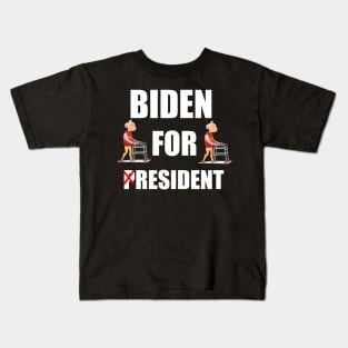 biden for resident Kids T-Shirt